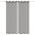 HOME WOHNIDEEN Dolly 2Er Set 175 x 140 cm 2x Fertigschal inkl. 1x Bügelband Grau