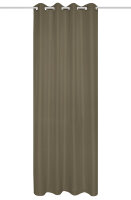 Home Basics Atlantik 235 x 140 cm 1x Fertigschal Taupe
