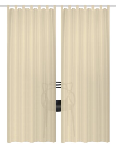 Home Basics Fersken 245 x 130 cm 1x Fertigschal Beige