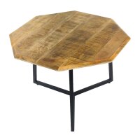 soma Couchtisch 2er Set achteckig Beistelltisch Satztisch Las Vegas Metall Gestell Dekoartikel Geschenke Deko