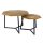 soma Couchtisch 2er Set achteckig Beistelltisch Satztisch Las Vegas Metall Gestell Dekoartikel Geschenke Deko
