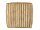 soma Bodenkissen Jute 50x50cm Sitzkissen quadratisch Loungekissen natur Sitzpouf Fußkissen Dekoartikel Geschenke Deko