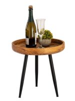 soma Beistelltisch Holz rund ø 40 o. 50cm 2. Wahl...