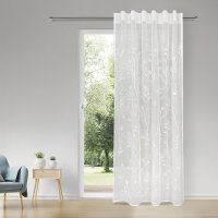Gerster Schlaufenschal verd., bestickt 145 cm x 245 cm,...