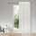 Gerster Schlaufenschal verd., bestickt 145 cm x 245 cm, offwhite