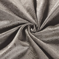 Gerster Öseschal geprägt 145 cm x 245 cm, taupe