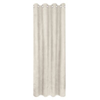 Gerster Ösenschal uni, Thermo Blackout 145 cm x 245...