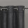 Gerster Ösenschal uni, Thermo Blackout 145 cm x 245 cm, anthrazit