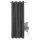 Gerster Ösenschal uni, Thermo Blackout 145 cm x 245 cm, anthrazit