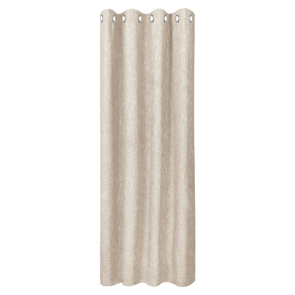 Gerster Ösenschal uni 145 cm x 245 cm, natur