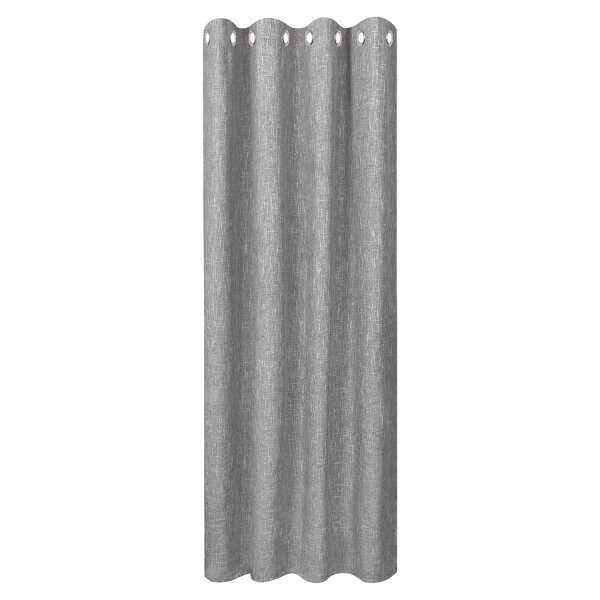 Gerster Ösenschal uni 145 cm x 245 cm, grau