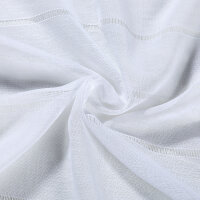 Gerster Scheibengardine mit Ösen 75 cm x 140 cm, weiß