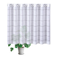 Gerster Scheibengardine mit Ösen 75 cm x 140 cm, weiß