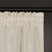 Gerster Bio-Baumwolle/Leinen-Schal Uni, 140 x 270 cm, natur (OCS)