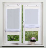 Home Wohnideen Bändchenrollo Voile 1 teilig 140 x 70...