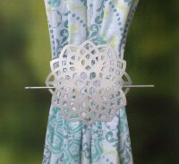 Home Wohnideen Raffhalter Aus Metall - Blume 1 teilig 18...