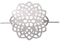 Home Wohnideen Raffhalter Aus Metall - Blume 1 teilig 18...