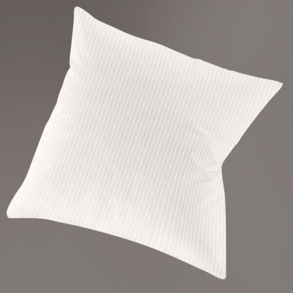 Irisette Interlock Jersey Kissenhülle  40 x  80 cm LUMEN silber