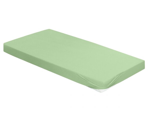 Irisette Mako-Jersey Betttuch Jupiter 0008  jade  150 x 200 cm 8-36 jade