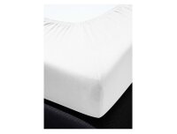 Irisette Frottier-Stretch Betttuch Orion 0009  weiss  150 x 200 cm 9-10 weiss