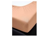 Irisette Frottier-Stretch Betttuch Orion 0009  apricot  100 x 200 cm 9-50 apricot