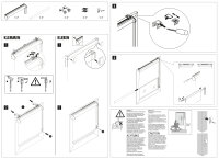 Gardinia EASYFIX Rollo Magic Screen weiß 45 x 150 cm