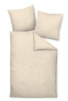 Janine Mako-Satin Bettwäsche 155X220,80x80 2 teilig  Colors 31001-27-512 creme