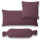 Estella Fein Jersey Kissenhülle 80 x 80 cm Atelier Jersey-Kissen aubergine