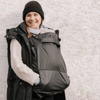 Hoppediz Fleece-Cover Anthrazit Schwarz 3 in 1